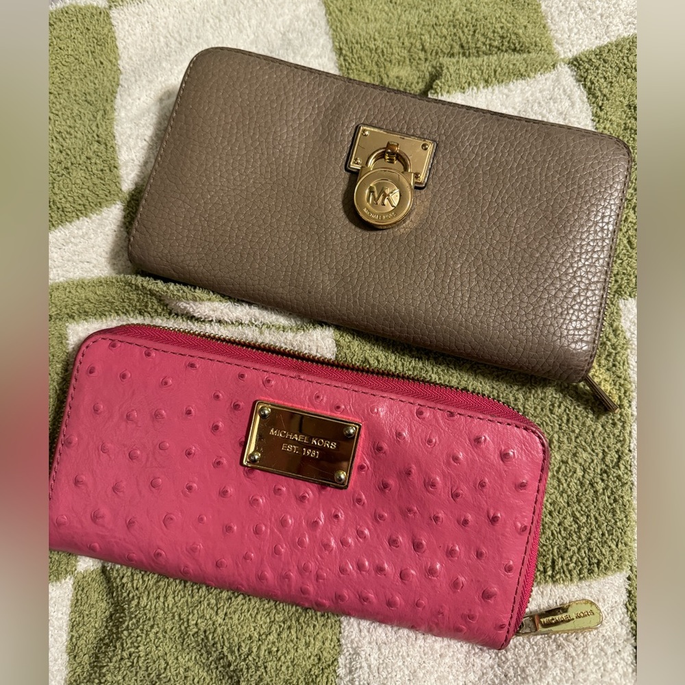 2 Michael Kors Wallets
